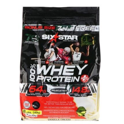 Six Star 100% Whey Protein Plus 8lb
