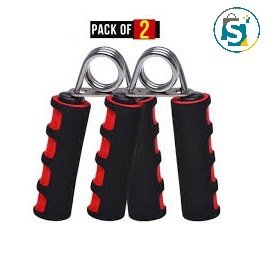 pack of 2 Hand Grip Exerciser Strengthener Hand Gripper Wrist Grip Adjustable Foam Hand