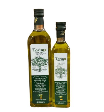 Spanish External olive oil, brand Torino, Blends of Refined oils